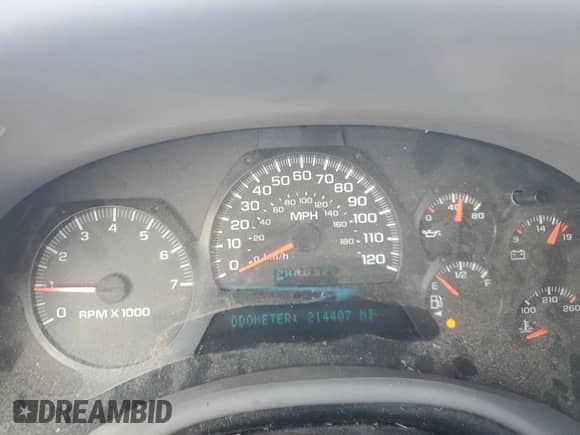 2005 Chevrolet TrailBlazer LT с VIN 1GNDS13S452386147, выставлен на аукционе Copart как лот 69650355 с пробегом 214 407 миль миль и Списание • Salvage title. История ставок и продаж доступна на DreamBid. Изображение 9.