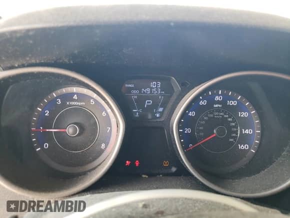 2012 Hyundai Elantra Limited z VIN KMHDH4AE8CU441265, wystawiony jako Copart lot #81562135 z przebiegiem 149 153 mil mil oraz Czysty tytuł • Clean title. Historia ofert i sprzedaży dostępna na DreamBid. Obrazek 9.