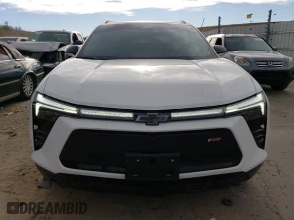 2024 Chevrolet Blazer EV eAWD RS с VIN 3GNKDCRJ2RS183313, выставлен на аукционе Copart как лот 82118514 с пробегом 5 135 миль миль и На запчасти • Non repairable. История ставок и продаж доступна на DreamBid. Изображение 5.