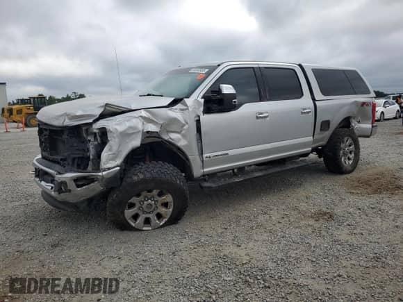 2017 Ford F-250 Lariat with VIN 1FT7W2BT2HED99010, listed as a Copart auction lot 69380955 with 147,941 mi miles and Salvage title. Bid and sale history available at DreamBid. Image 1.