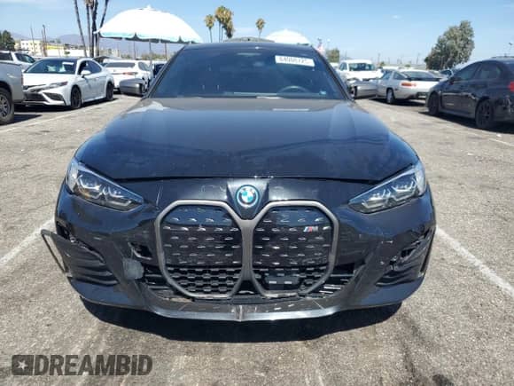 2023 BMW i4 M50 с VIN WBY33AW05PFR39765, выставлен на аукционе Copart как лот 64008725 с пробегом 24 393 миль миль и Списание • Salvage title. История ставок и продаж доступна на DreamBid. Изображение 5.