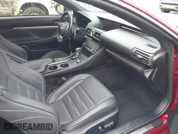 2015 Lexus RC 350 F Sport with VIN JTHSE5BC6F5005681, listed as a IAAI auction lot 41271084 with Not provided miles and . Bid and sale history available at DreamBid. Image 5.