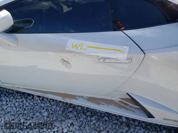 2021 Lamborghini Huracan с VIN ZHWUF5ZF6MLA16836, выставлен на аукционе Copart как лот 74123614 с пробегом Не указан миль и Списание • Salvage title. История ставок и продаж доступна на DreamBid. Изображение 11.