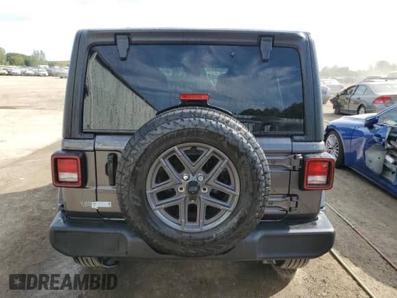 2025 Jeep Wrangler Sport S с VIN 1C4PJXDG3SW565693, выставлен на аукционе Copart как лот 80165015 с пробегом 4 552 миль миль и Чистый • Clean title. История ставок и продаж доступна на DreamBid. Изображение 6.