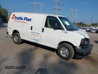 2017 Chevrolet Express Cargo с VIN 1GCWGAFF0H1342190, выставлен на аукционе IAAI как лот 42812013 с пробегом Не указан миль и . История ставок и продаж доступна на DreamBid. Изображение 1.