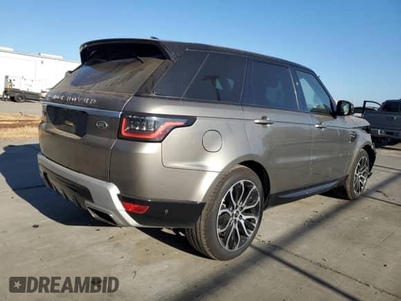 2020 Land Rover Range Rover Sport HSE with VIN SALWR2SU0LA700944, listed as a Copart auction lot 71282985 with 49,989 mi miles and Salvage title. Bid and sale history available at DreamBid. Image 3.