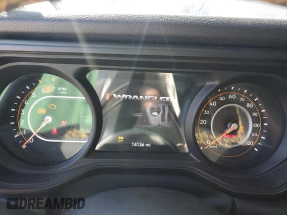 2024 Jeep Wrangler Sport S z VIN 1C4PJXDG9RW236765, wystawiony jako Copart lot #81822375 z przebiegiem 14 136 mil mil oraz Szkoda całkowita • Salvage title. Historia ofert i sprzedaży dostępna na DreamBid. Obrazek 9.