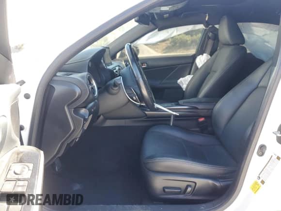 2021 Lexus IS 300 with VIN JTHC81F25M5047486, listed as a Copart auction lot 58201405 with 19,477 mi miles and Salvage title. Bid and sale history available at DreamBid. Image 7.