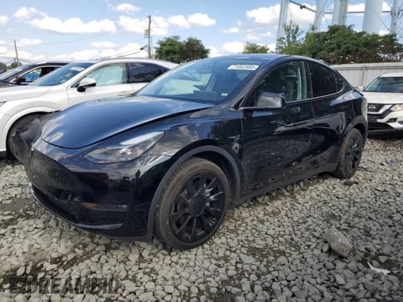 2023 Tesla Model Y Long Range с VIN 7SAYGDEE0PF850025, выставлен на аукционе Copart как лот 71842955 с пробегом 42 284 миль миль и Списание • Salvage title. История ставок и продаж доступна на DreamBid. Изображение 1.