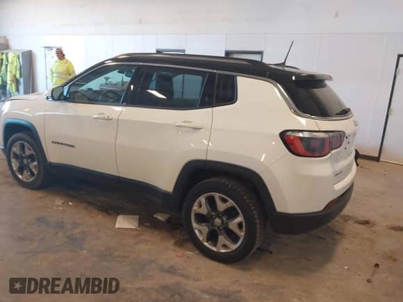 2020 Jeep Compass Limited z VIN 3C4NJDCB8LT216404, wystawiony jako IAAI lot #43416102 z przebiegiem 48 047 mil mil oraz . Historia ofert i sprzedaży dostępna na DreamBid. Obrazek 3.