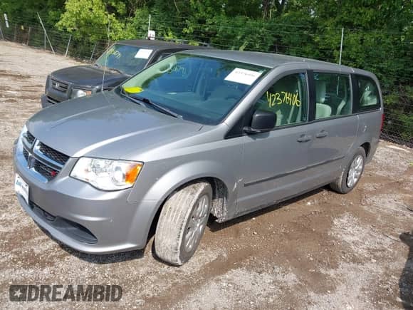 2016 Dodge Grand Caravan SE Plus with VIN 2C4RDGBG8GR155071, listed as a IAAI auction lot 42376406 with 120,874 mi miles and . Bid and sale history available at DreamBid. Image 2.