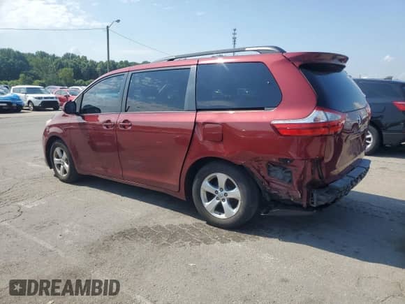 2015 Toyota Sienna LE with VIN 5TDKK3DC9FS604841, listed as a Copart auction lot 67405645 with 148,851 mi miles and Salvage title. Bid and sale history available at DreamBid. Image 2.