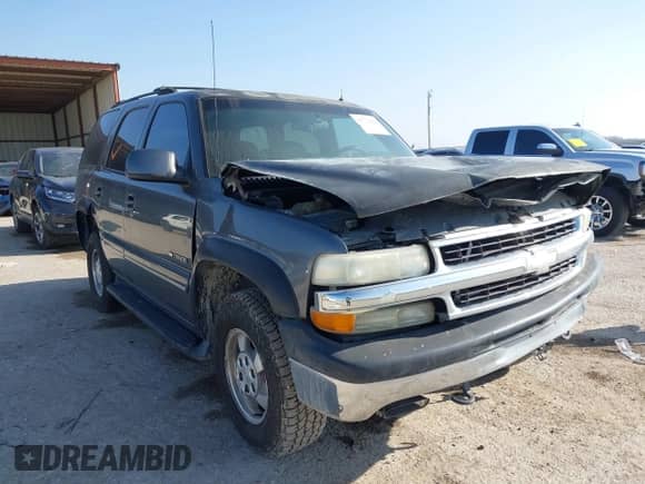 2002 Chevrolet Tahoe Z71 z VIN 1GNEK13Z22R116838, wystawiony jako IAAI lot #41776472 z przebiegiem 298 782 mil mil oraz . Historia ofert i sprzedaży dostępna na DreamBid. Obrazek 1.