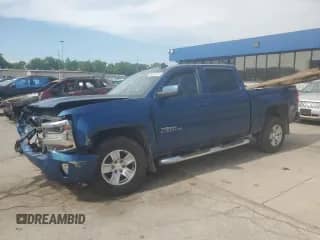 2016 Chevrolet Silverado 1500 LT with VIN 3GCUKREC5GG351477, listed as a Copart auction lot 66503675 with 156,279 mi miles and Salvage title. Bid and sale history available at DreamBid. Image 1.