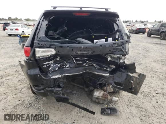 2017 Jeep Grand Cherokee Overland with VIN 1C4RJFCG2HC866857, listed as a Copart auction lot 81090725 with 119,242 mi miles and Salvage title. Bid and sale history available at DreamBid. Image 6.
