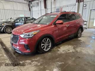 2018 Hyundai Santa Fe SE z VIN KM8SMDHFXJU268928, wystawiony jako Copart lot #81796975 z przebiegiem 84 614 mil mil oraz Nie do naprawy • Non repairable. Historia ofert i sprzedaży dostępna na DreamBid. Obrazek 1.