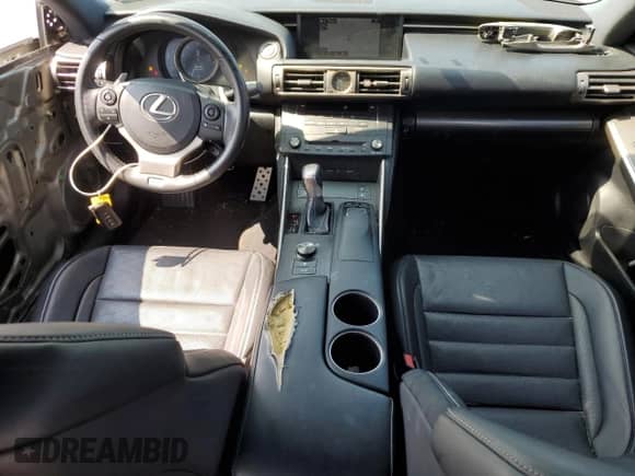 2015 Lexus IS 350 with VIN JTHCE1D27F5007554, listed as a Copart auction lot 71860875 with 98,538 mi miles and Salvage title. Bid and sale history available at DreamBid. Image 8.