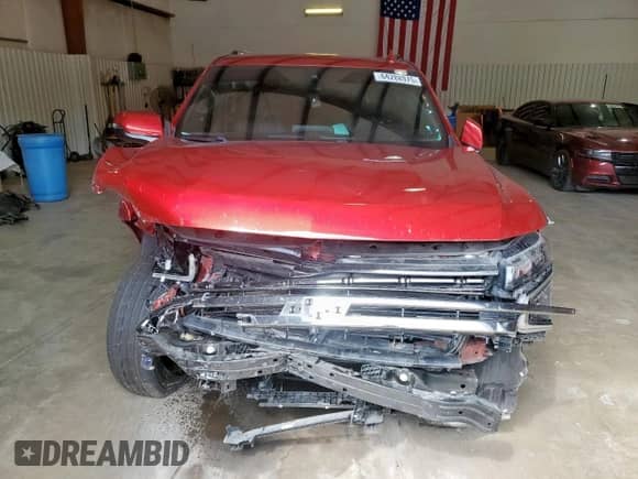 2021 Chevrolet Tahoe RST with VIN 1GNSCRKD3MR263502, listed as a Copart auction lot 64288975 with 53,906 mi miles and Salvage title. Bid and sale history available at DreamBid. Image 5.
