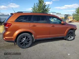2011 Dodge Journey SXT with VIN 3D4PG5FG5BT524572, listed as a Copart auction lot 85536615 with 135,687 mi miles and Salvage title. Bid and sale history available at DreamBid. Image 3.