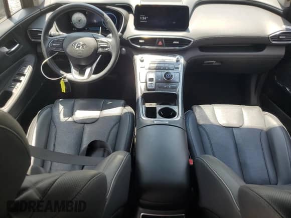 2022 Hyundai Santa Fe SEL Premium with VIN KM8S3DA14NU057778, listed as a Copart auction lot 63427565 with 28,681 mi miles and Salvage title. Bid and sale history available at DreamBid. Image 8.