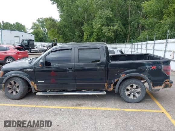 2011 Ford F-150 XLT with VIN 1FTFW1ET3BFA98328, listed as a IAAI auction lot 43017253 with 240,382 mi miles and . Bid and sale history available at DreamBid. Image 14.