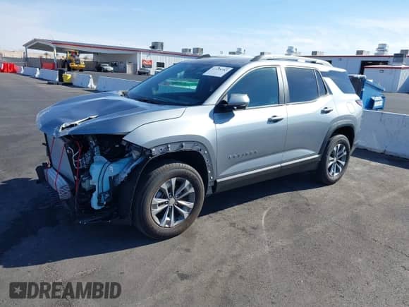 2025 Chevrolet Equinox FWD LT с VIN 3GNAXHEG3SL110879, выставлен на аукционе IAAI как лот 41498383 с пробегом 3 838 миль миль и . История ставок и продаж доступна на DreamBid. Изображение 20.