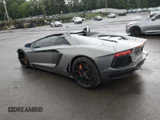 2014 Lamborghini Aventador with VIN ZHWUR1ZD6ELA03035, listed as a Copart auction lot 66784084 with 23,771 mi miles and Salvage title. Bid and sale history available at DreamBid. Image 2.
