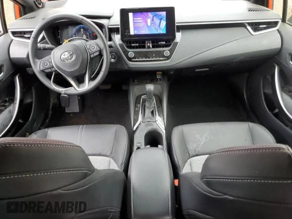 2025 Toyota Corolla XSE with VIN JTNC4MBE6S3233735, listed as a Copart auction lot 57601165 with 6,375 mi miles and Salvage title. Bid and sale history available at DreamBid. Image 8.