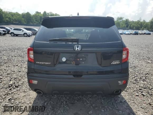 2019 Honda Passport Sport с VIN 5FNYF8H27KB015069, выставлен на аукционе Copart как лот 64248125 с пробегом 49 182 миль миль и Списание • Salvage title. История ставок и продаж доступна на DreamBid. Изображение 6.