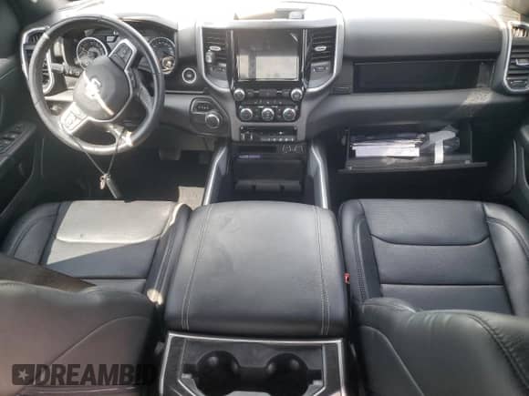 2022 Ram 1500 Big Horn with VIN 1C6RREMT1NN358143, listed as a Copart auction lot 69118595 with 33,264 mi miles and Salvage title. Bid and sale history available at DreamBid. Image 8.