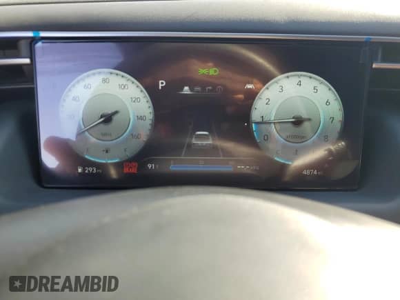 2024 Hyundai Santa Cruz SEL with VIN 5NTJC4DE1RH111022, listed as a Copart auction lot 75012644 with 4,874 mi miles and Non repairable. Bid and sale history available at DreamBid. Image 9.