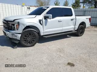 2025 Ford F-150 Lariat with VIN 1FTFW5L84SFA34918, listed as a Copart auction lot 67791115 with 2,610 mi miles and Salvage title. Bid and sale history available at DreamBid. Image 1.