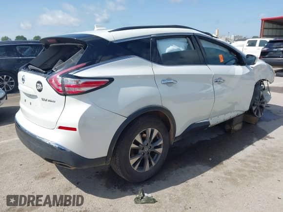 2017 Nissan Murano Platinum с VIN 5N1AZ2MH0HN106433, выставлен на аукционе IAAI как лот 42284963 с пробегом Не указан миль и . История ставок и продаж доступна на DreamBid. Изображение 4.