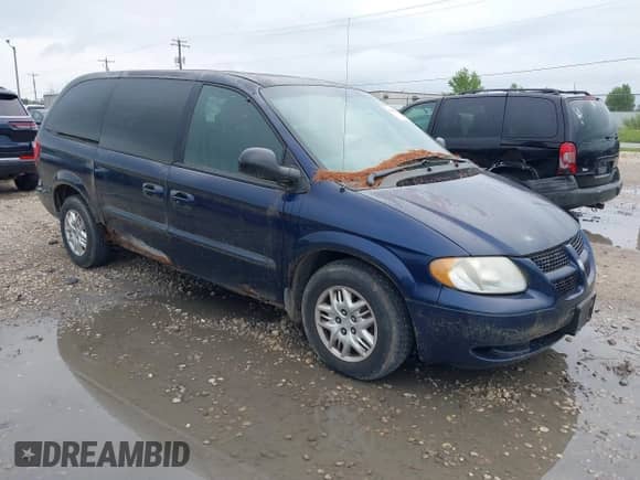 2003 Dodge Caravan Sport with VIN 1D4GP44R23B301939, listed as a IAAI auction lot 42965650 with 165,966 mi miles and . Bid and sale history available at DreamBid. Image 1.