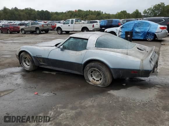 1982 Chevrolet Corvette с VIN 1G1AY8781C5111051, выставлен на аукционе Copart как лот 69101204 с пробегом Не указан миль и Списание • Salvage title. История ставок и продаж доступна на DreamBid. Изображение 2.