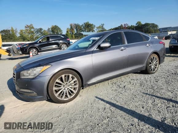 2015 Hyundai Genesis 5.0L с VIN KMHGN4JF5FU047774, выставлен на аукционе Copart как лот 84036425 с пробегом 163 602 миль миль и Чистый • Clean title. История ставок и продаж доступна на DreamBid. Изображение 1.