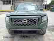 2024 Nissan Frontier SV with VIN 1N6ED1EJ4RN652165, listed as a Copart auction lot 55844165 with 21,506 mi miles and Salvage title. Bid and sale history available at DreamBid. Image 5.