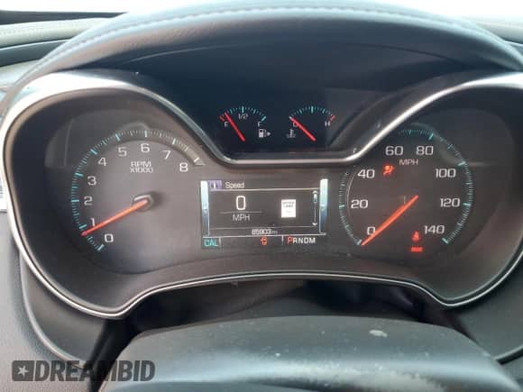 2017 Chevrolet Impala Premier with VIN 2G1145S35H9126815, listed as a Copart auction lot 81430195 with 85,903 mi miles and Salvage title. Bid and sale history available at DreamBid. Image 9.