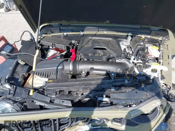 2025 Jeep Wrangler Sport with VIN 1C4PJXAN2SW524622, listed as a IAAI auction lot 43183515 with 8,865 mi miles and . Bid and sale history available at DreamBid. Image 10.