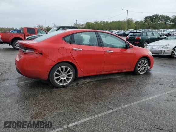 2016 Dodge Dart SXT Sport Blacktop with VIN 1C3CDFFA8GD815963, listed as a Copart auction lot 85161685 with 236,834 mi miles and Salvage title. Bid and sale history available at DreamBid. Image 3.