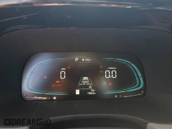 2025 Hyundai Palisade SEL with VIN KM8R24GE4SU874367, listed as a Copart auction lot 87223385 with 15,863 mi miles and Salvage title. Bid and sale history available at DreamBid. Image 9.