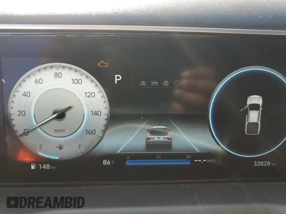 2022 Hyundai Santa Cruz SEL z VIN 5NTJC4AE2NH032666, wystawiony jako Copart lot #77183894 z przebiegiem 32 828 mil mil oraz Nie do naprawy • Non repairable. Historia ofert i sprzedaży dostępna na DreamBid. Obrazek 9.