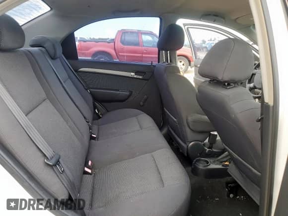 2008 Chevrolet Aveo LS z VIN KL1TD56628B259977, wystawiony jako Copart lot #69309125 z przebiegiem 115 879 mil mil oraz Szkoda całkowita • Salvage title. Historia ofert i sprzedaży dostępna na DreamBid. Obrazek 10.