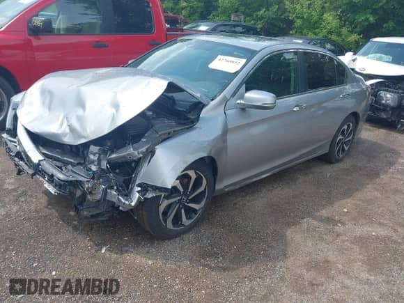 2017 Honda Accord EX-L с VIN 1HGCR2F89HA214455, выставлен на аукционе IAAI как лот 42760852 с пробегом 131 665 миль миль и . История ставок и продаж доступна на DreamBid. Изображение 2.