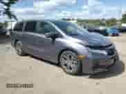 2025 Honda Odyssey Touring с VIN 5FNRL6H80SB062689, выставлен на аукционе Copart как лот 70503875 с пробегом 4 677 миль миль и Списание • Salvage title. История ставок и продаж доступна на DreamBid. Изображение 4.