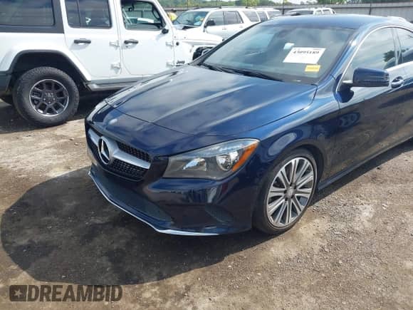2017 Mercedes-Benz CLA 250 with VIN WDDSJ4GB0HN465595, listed as a IAAI auction lot 43095189 with 82,865 mi miles and . Bid and sale history available at DreamBid. Image 6.