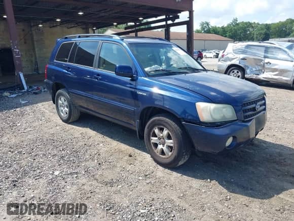 2003 Toyota Highlander с VIN JTEHF21A930125888, выставлен на аукционе IAAI как лот 42749741 с пробегом 154 592 миль миль и . История ставок и продаж доступна на DreamBid. Изображение 1.