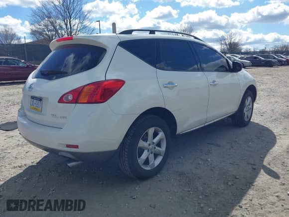 2010 Nissan Murano LE with VIN JN8AZ1MW8AW135129, listed as a IAAI auction lot 41554777 with 103,000 mi miles and . Bid and sale history available at DreamBid. Image 4.
