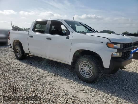 2021 Chevrolet Silverado 1500 Work Truck with VIN 3GCUYAEF2MG189362, listed as a Copart auction lot 64923745 with Not provided miles and Clean title. Bid and sale history available at DreamBid. Image 4.