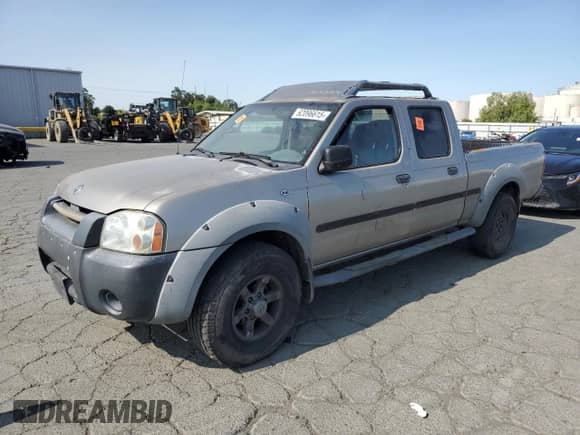 2002 Nissan Frontier SE with VIN 1N6ED29X22C344627, listed as a Copart auction lot 62096615 with 356,468 mi miles and Salvage title. Bid and sale history available at DreamBid. Image 1.